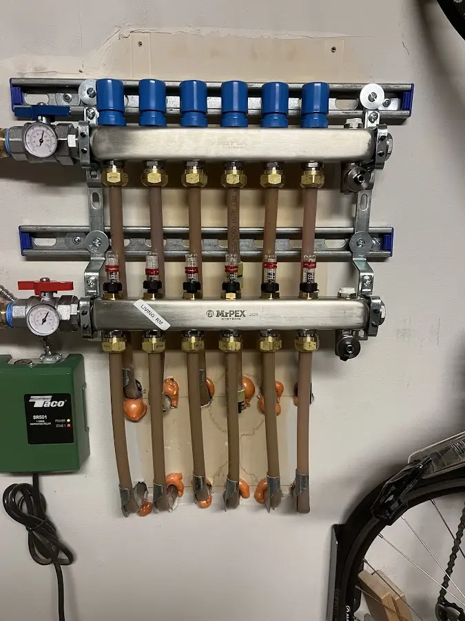 Plumber performing Leak Detection at a residential property in Atlantic